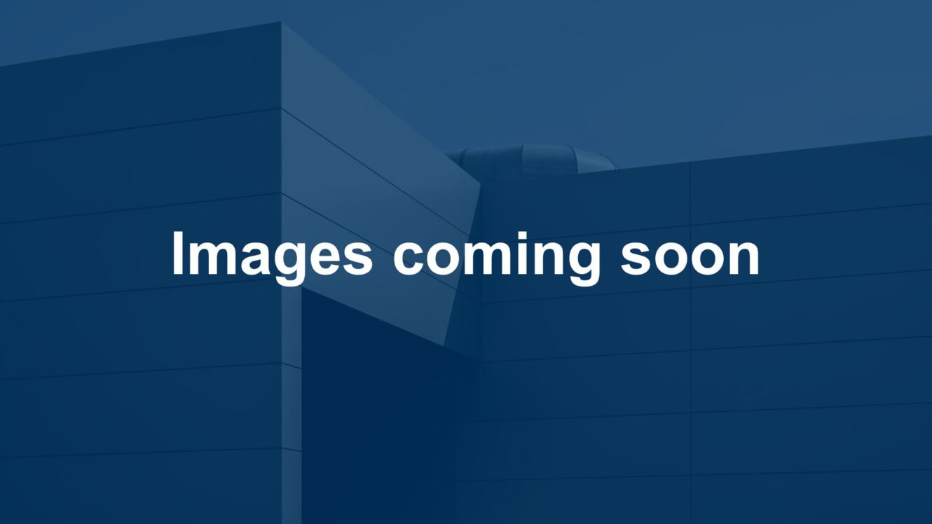 A blue-toned image of a modern building exterior with the words Images coming soon in white text at the center.